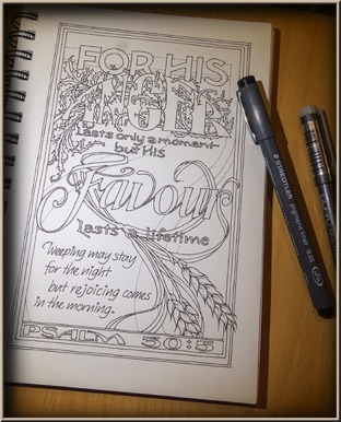 30 Days of Bible-Lettering - 10